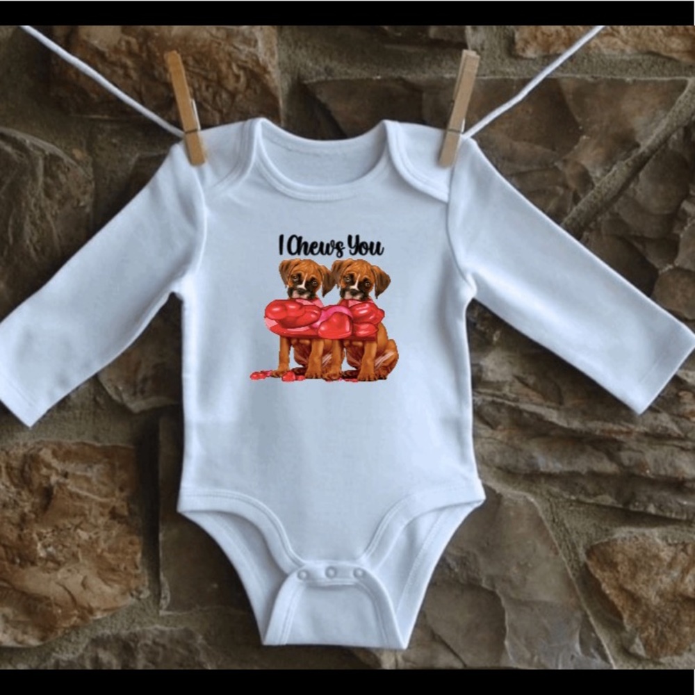 Valentine’s Day onesies / Shirts